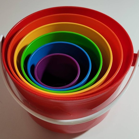 Tupperware Vintage Tupperware Tote-Em Pails - Picture 1 of 2